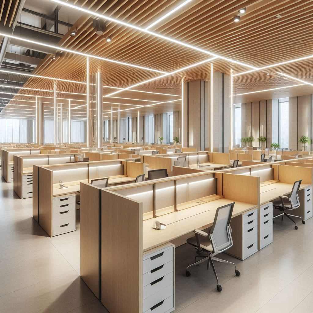 临时客户演示会让建筑设计公司的写字楼办公部门扩张预留空间产生哪些执行偏差